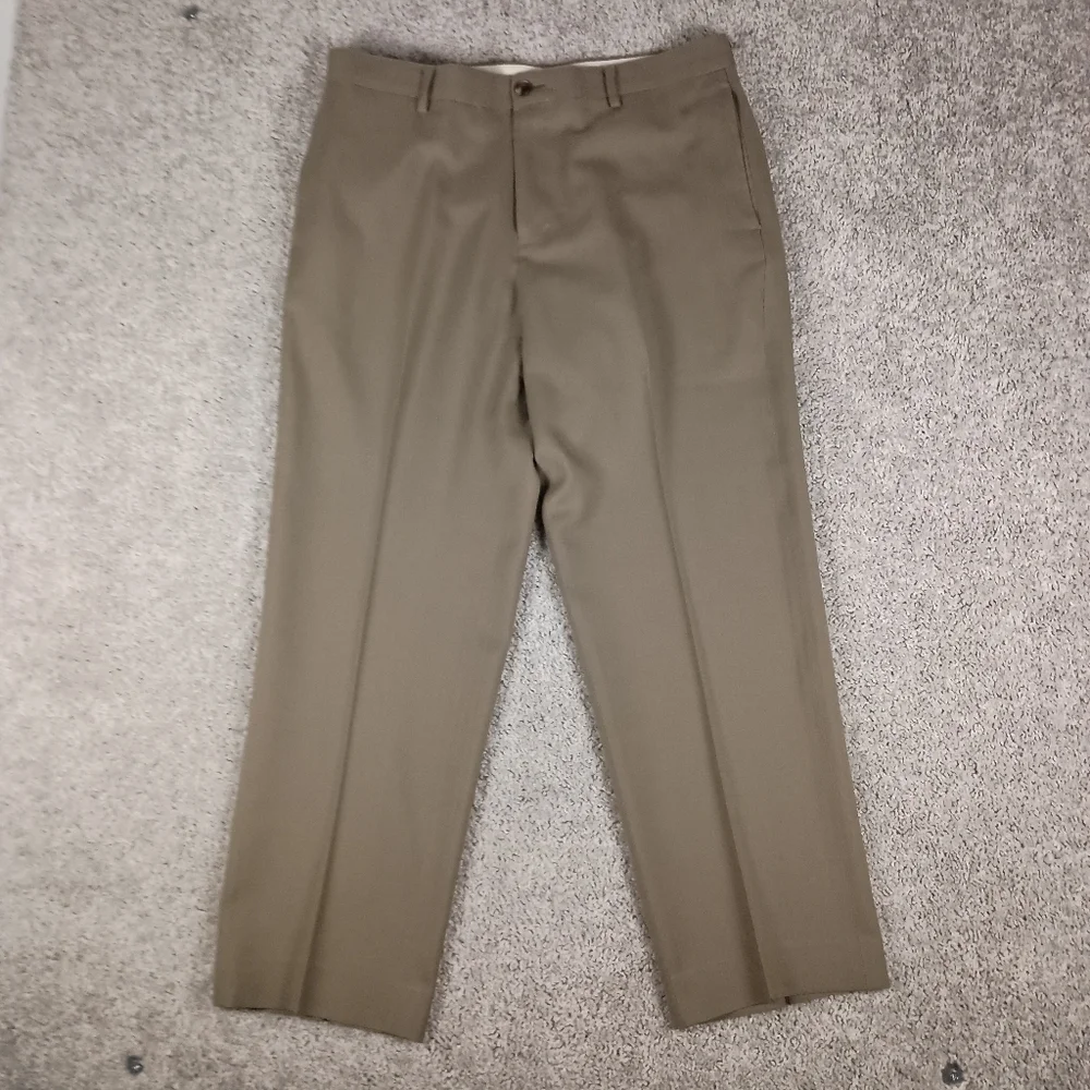 L.L. Bean Wool Classic Fit‎ Men's Dress Pants 35 Waist
